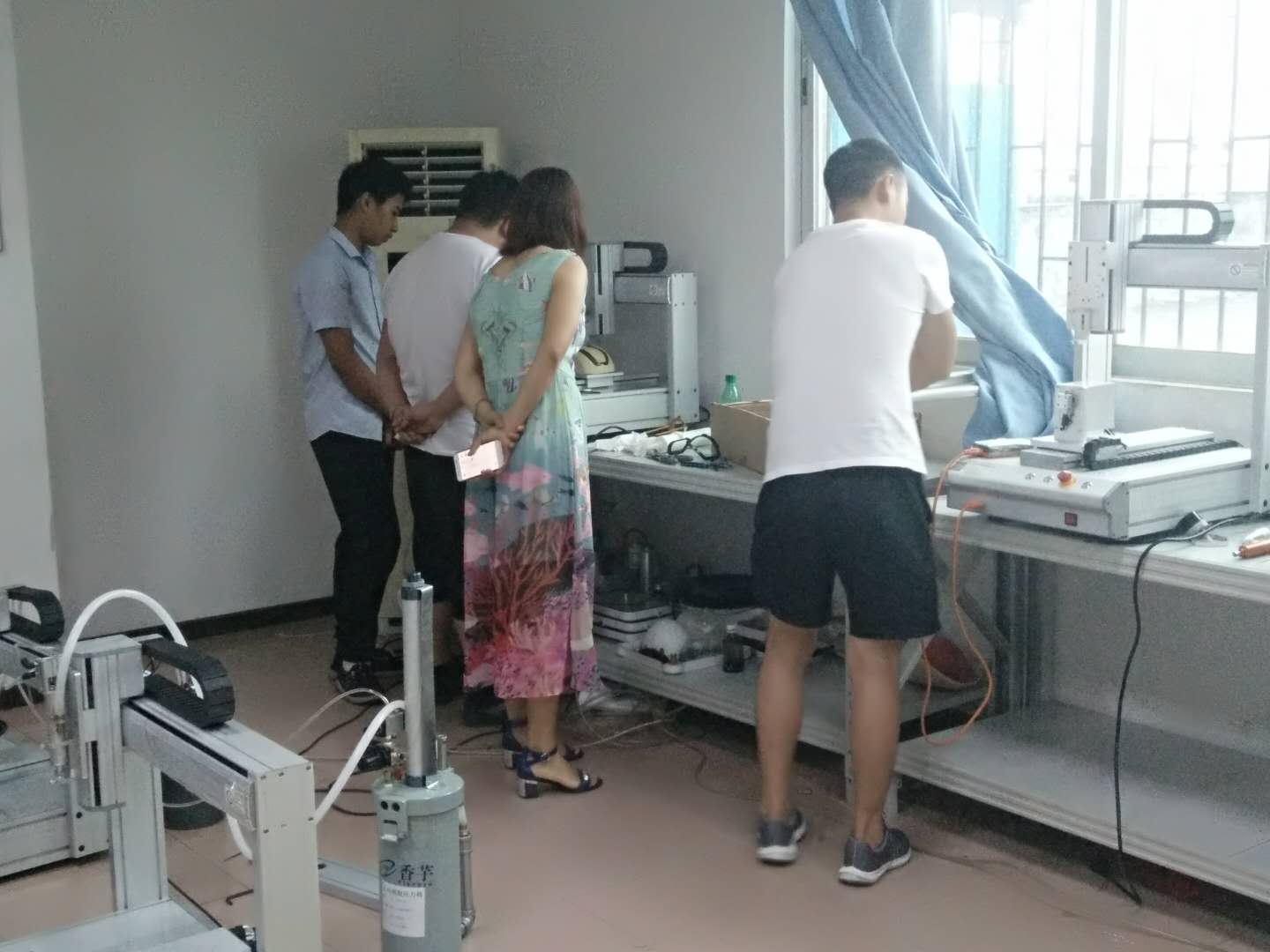 香芋機電客戶來訪！